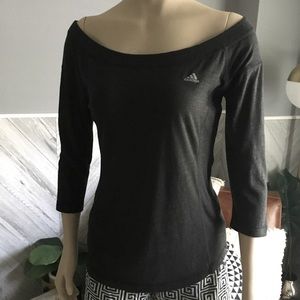 ADIDAS CLIMALITE 3/4 SLEEVE TOP